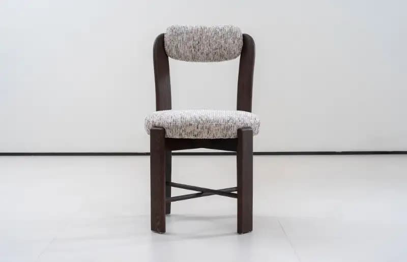 Minimalist Ash Wooden Upholstered Dining Chair MY203