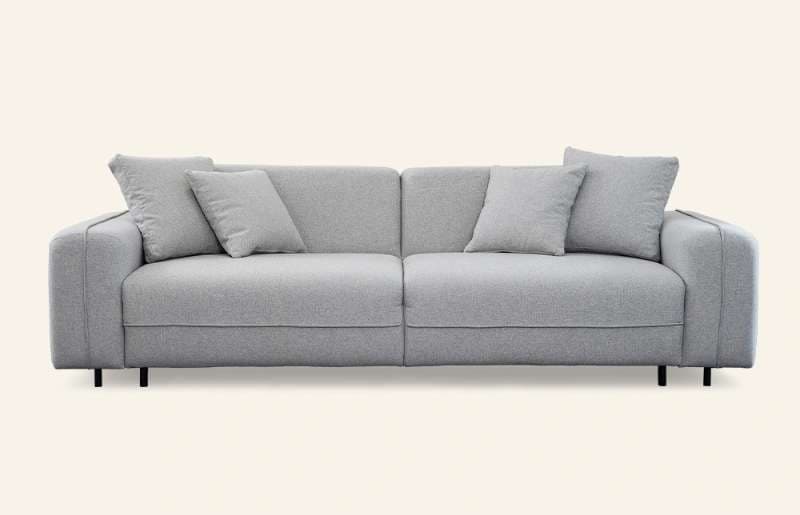 Minimalist Sky City 3 Seater Sleeper Sofa Bed Living Room M076B Back