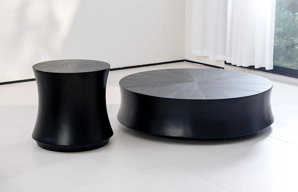 Ceppo Fiberglass round coffe Table outdoor/ indoor TC1175 thumbnail 3